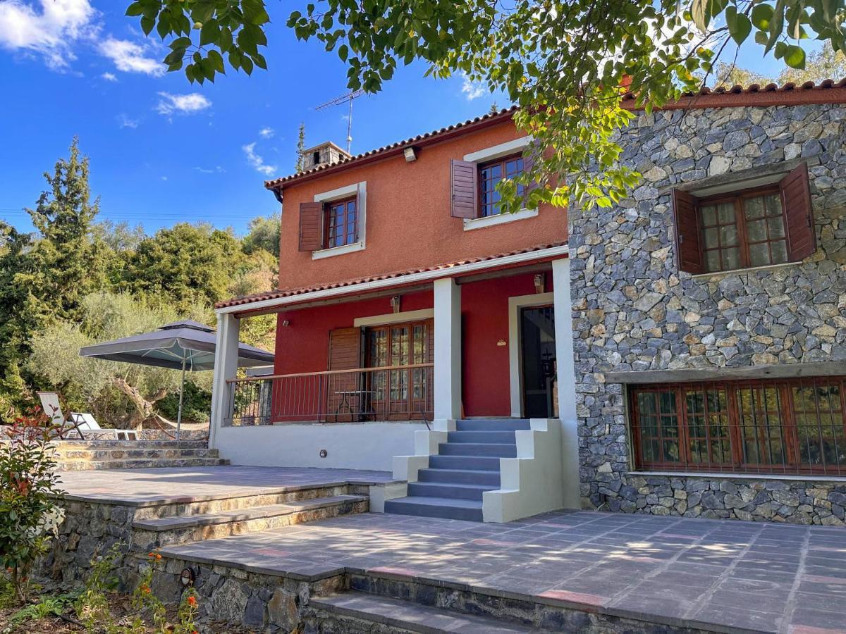 Casa Calma Villa Greece Diakopto Eksteriør billede