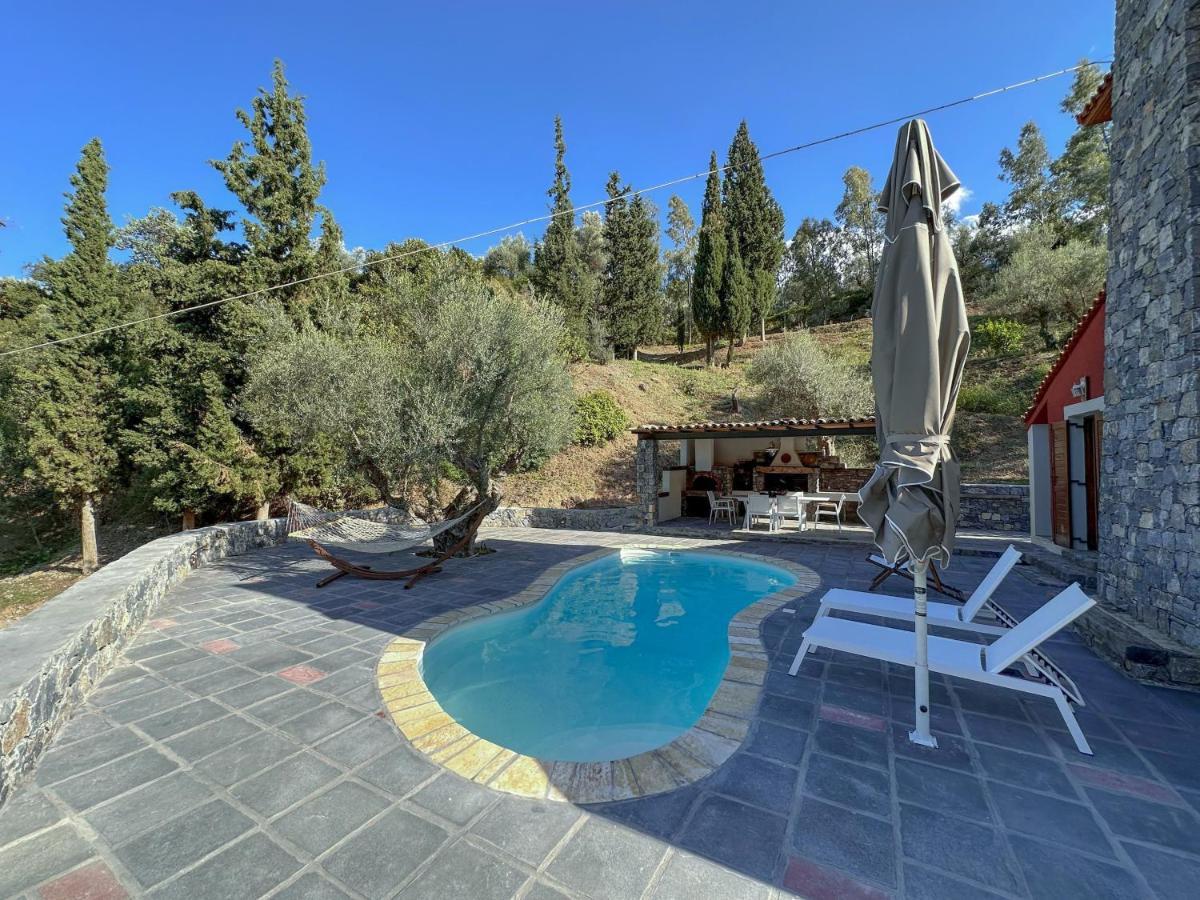 Casa Calma Villa Greece Diakopto Eksteriør billede