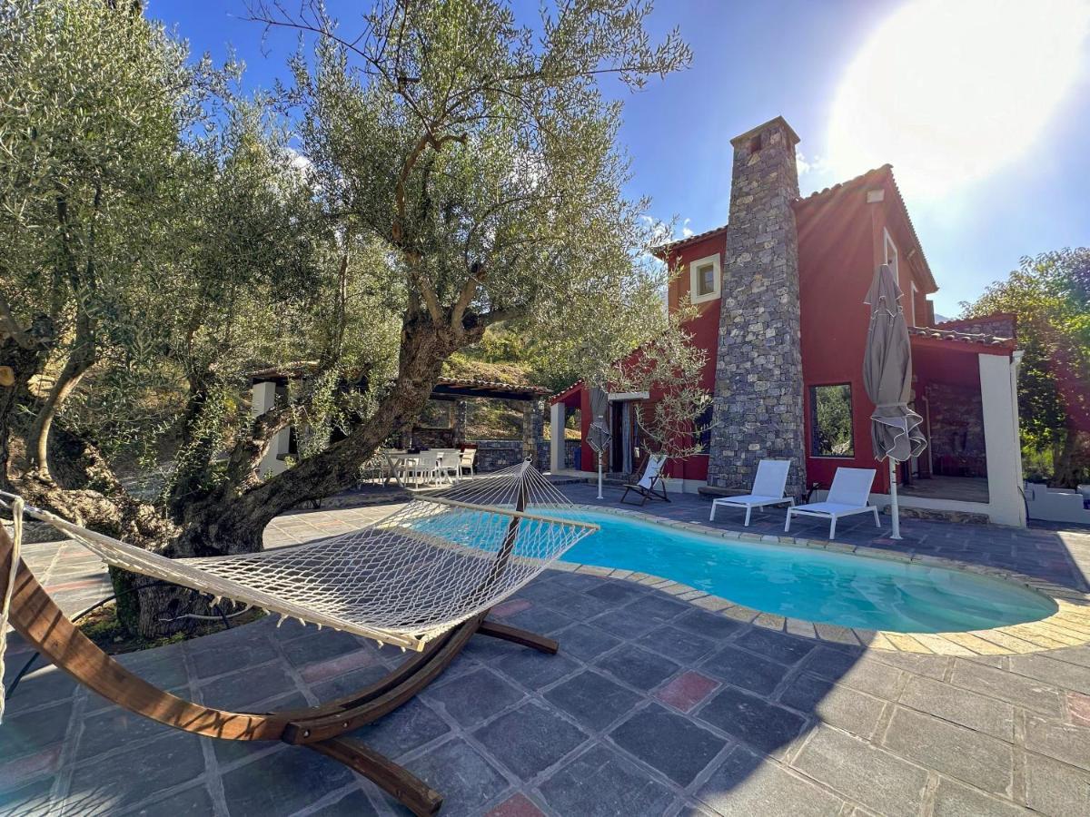 Casa Calma Villa Greece Diakopto Eksteriør billede