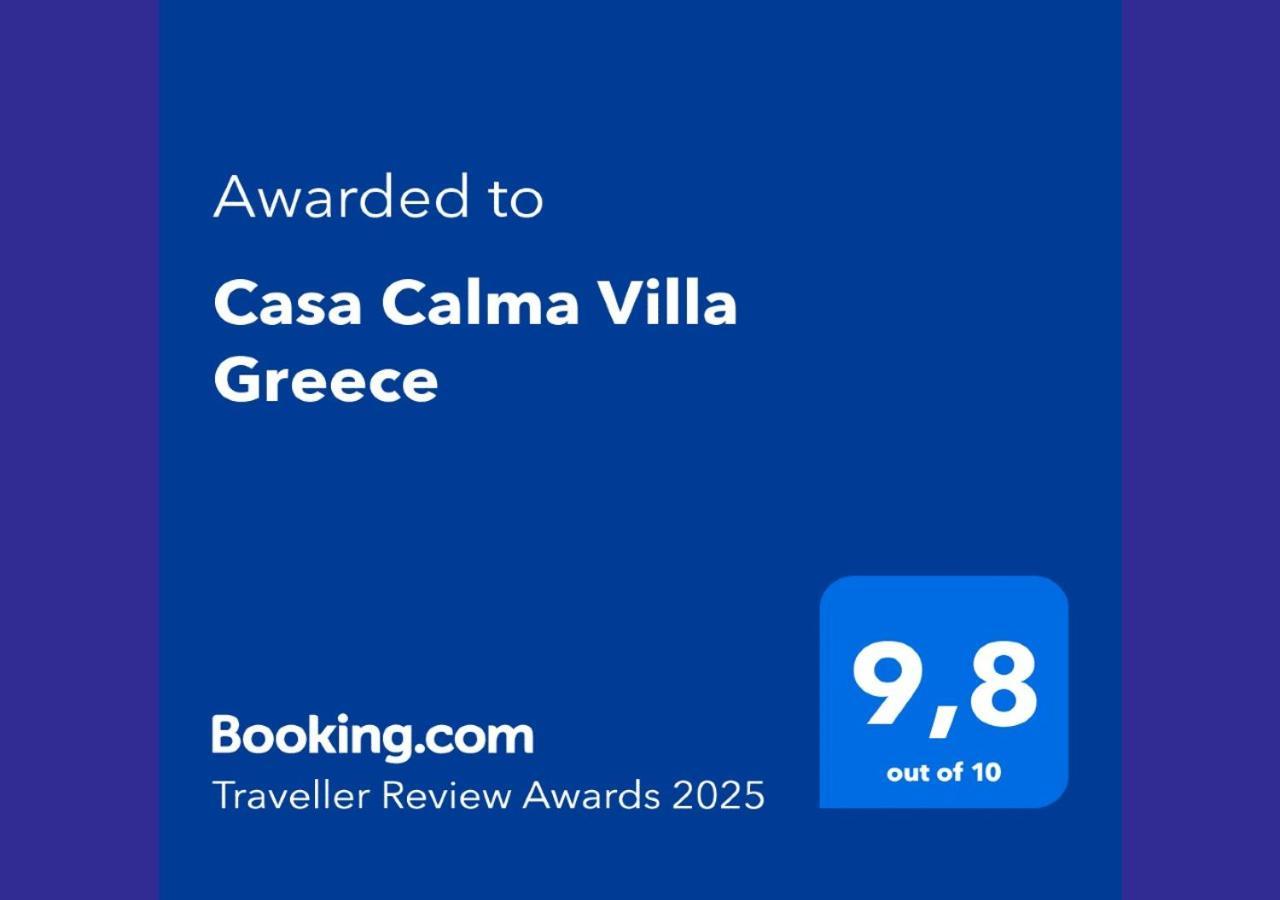 Casa Calma Villa Greece Diakopto Eksteriør billede